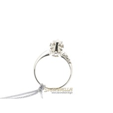 LE BEBE' I solitari modello cestino oro bianco 18kt e diamante LBB216